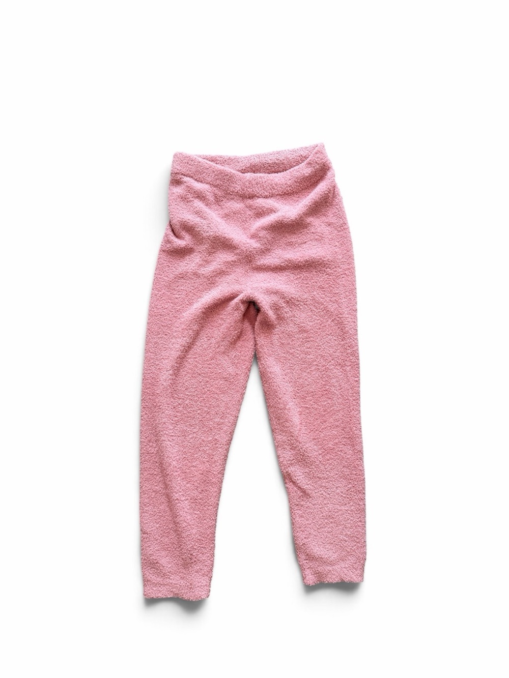 PrettyLittleThing Pink Cozy teddy Fleece-Look Leggings size M